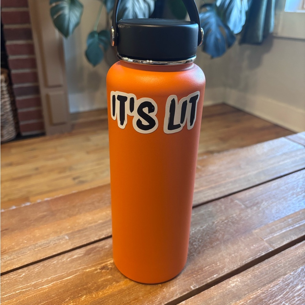 Hydro Flask Orange Bottle 40 ounce